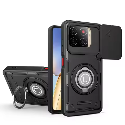 Shockproof Power Slide Camera Lens Protection For ZTE Blade A56 A55 A36 A35 Axon 60 Nubia V80 Max Ma