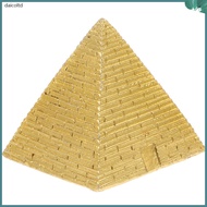 Pyramid Sand Table Home Decor Showpiece Collectible Ornament Egyptian Model Desktop Decoration  daicoltd