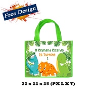 CUSTOM BIRTHDAY BAG 25 X 12 X 25
