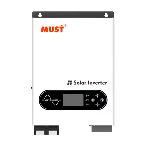 MUST 5kw Inverter Dual Output on Off Grid Solar Inverter 24V 48V Pure Sine Wave Hybrid Solar Inverte