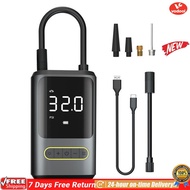 [Vodool Official Mall]รถพกพา Inflator Pump Power Power Bicycle Air Compressor รถยางรถยนต์สำหรับลูกจั