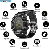 【Clearance Markdowns】 Time Owner Smart Clock Ex16 Notification Remote Control Pedometer Sport Watch Ip67 Waterproof Men's Wristwatch