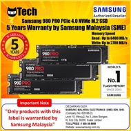 Samsung 980 PRO NVMe M.2 SSD 250GB/500GB/1TB - Samsung Malaysia Warranty