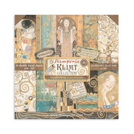 {Musha Notes} Stamperia 12 "Double-Sided Beautiful Woven Liner Card Paper Liner-Klimt Klimt Art Coll