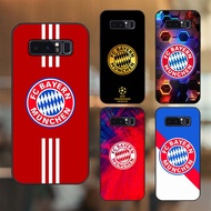 Samsung Note 8 Case With Black Border Printed Bayer Munich Football Club