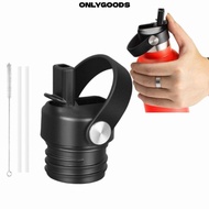 ONLYGOODS Straw Lid, with Straw with Handle Hydroflask Lid, Quality Straw Brush Leak Proof Replaceme