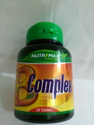 TERLARIS VITAMIN NUTRIMAX B COMPLEX 100% ORIGINAL ISI 30S - VITAMIN UNTUK SYARAF OTAK - PENAMBAH NAFSU MAKAN