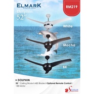 Elmark Ceiling Fan 52" Dolphin