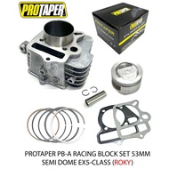 [ EX5 CLASS 1 ] PROTAPER RACING BLOCK [ 53MM  ]  SEMI DOME PISTON