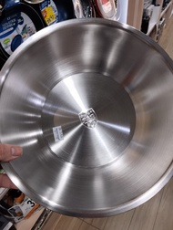 Professional-Grade Brushed Stainless Steel Wok