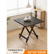 【TikTok】#Foldable Table Household Dining Table Small Apartment Dining Square Simple Dining Table Rental Portable Simple