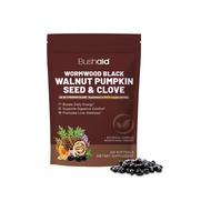【现货】BUSHAID Absinthe Black Walnut Clove Softgels Helps digestionWJG