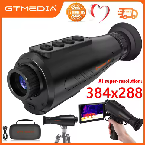 GTMEDIA Ai15 Thermal Imaging Device AI Super-Resolution HD Sensor Resolution Outdoor Monocular Night