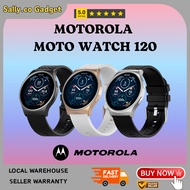 Motorola Moto Watch 120 AMOLED Display Heart Rate & SpO2 Tracking Premium Bluetooth Smartwatch