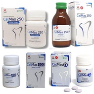 Calmas 250 Sirup / Tablet - Calmas 400 Tablet - Calmas D 400 IU Tablet - Kesehatan Tulang Anak