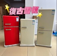 💝💝[平放！]復古迷你雪櫃  #100%new#單門# Refrigerator#雙門#小型雪櫃#復古雪櫃#冷藏#冷凍#迷你雪櫃 #家用雪櫃#裝飾雪櫃#高顏值雪櫃#網紅同款雪櫃#   現貨
