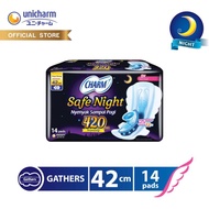 CHARM Safe Night Gathers 42cm 14 pads