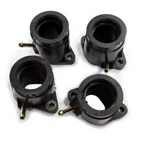 4pcs Carburetor Intake Connector Gaster joint Carburetor Manifold Interface Adapter For Yamaha FZX25