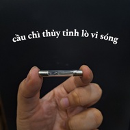 Microwave glass fuse