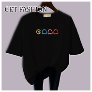 GET FASHION - KAOS WANITA GAME PACMANN YOUTUBER KOREAN STYLE OVERSIZE