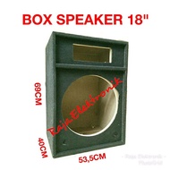 Box Speaker 18 inch Box Kotak Sound 18in Box Speker Kayu MDF Box Au