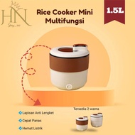 Rice Cooker Small Brown Uk 1.5 Liter Multi Function Cooker Electric Healting pot
