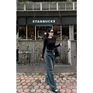 Ysl Women's Straight Jeans with Belt - QC L1 Product