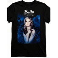 Buffy the Vampire Slayer Graphic T-Shirt For Women And Men 2026 Gothic Series Printed Cotton