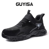 GUYISA Men's Safety Shoes Anti Smash Casual Safety Shoes F107 39-44