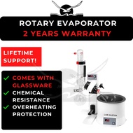 LAB MASTER Rotary Evaporator Set with Free Glasswares for Lab Industrial Solvent Solute R&D