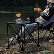 Folding Table Simple BBQ Table Camping Egg Roll Table Picnic Table Aluminum Alloy Portable Outdoor S