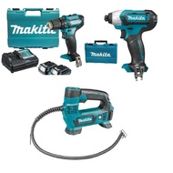 Makita 12V Combo Kit CLX224 + Makita MP100DZ