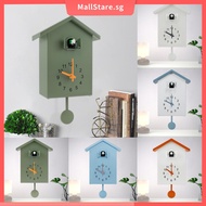 Cuckoo Clock with Chimer Minimalist Cuckoo Sound Clock with Pendulum Delicate Cuckoo Clock Bird Hous