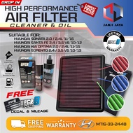 OTP Drop In Air Filter High Performance Hyundai Sonata 2.0 2.4L 2011-2016 SANTA FE 2.4 3.5 V6 2010-2