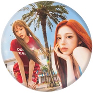 Best Collectible KPOP Hearts2Hearts 2nd Mini Lemon Tang Tinplate Badge Mirror Keychain Kpop Fan Merc