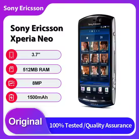Original Unlocked Sony Ericsson Xperia Neo MT15i Mobile Phone 2G/3G 3.7 inches 1500mAh 8MP