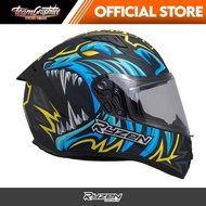 RYZEN Zx-900 Lycan Full Face Dual Visor Helmet
