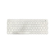 GEEZER By MOFII The One Bluetooth Computer Keyboard, WHITE - Suitable for Office and Home