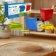 HCV Kids Math Plaything: Base Ten Blocks Set with Counting Cubes PH