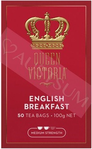 QUEEN VICTORIA - Queen Victoria 維多利亞女王 英式早餐 紅茶 茶包100g (50包)(63489)(澳洲平行進口貨) 此日期前最佳: 2026年3月