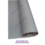 5530F Interfacing Interlining Cotton Stabilizer / Kain Gam Lining Beg