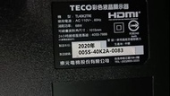 大台北 永和 二手 電視 材料機 零件機 TECO 東元 TL40K2TRE  SHARP 夏普 LC-40SF466T