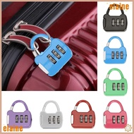 ELAINE Password Lock Portable Combination Lock 3 Dial Digit Luggage Padlock