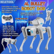 Intelligent robot dog AI programmable electric robot pet supports action programming STEM education 