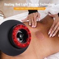 Electric Massager Heating Cupping Therapy Gua Sha Lose Weight Tools Wrinkle Remover Machine Anti-cel