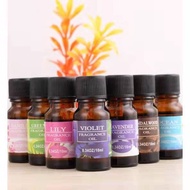 HLV_ Aromatherapy Essential Oil Water Soluble Natural 10ML for Air Humidifier Healthy Plant Fragranc