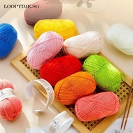 Milk Cotton Yarn Knitting Wool for Hand Knitting Crochet Yarn Baby Scarf Hat Sweater Soft Wool Yarn for Crochet Supplies