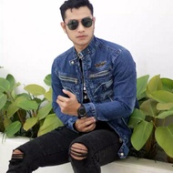 Premium Jeans Jacket Mens Jacket/ Biker Jacket/ Lepis Jacket/ Mens Jeans Jacket/