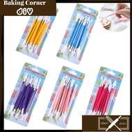 8-piece carving group fondant cake carving pen kek knife diy cake bun carving tool 8件套雕刻组 翻糖蛋糕雕刻笔雕刻刀
