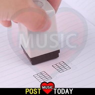 Guitar Chord Seal Chop Stamp for Beginners Practicing Tool Guitar Chords Ukulele Chords Stamp